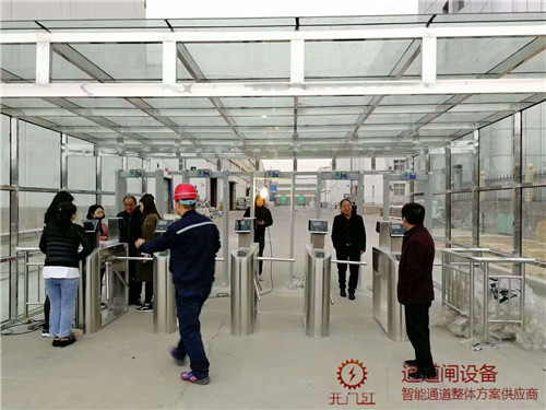 工厂三辊闸应用案例